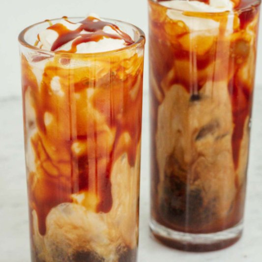 ICE CARMEL LATTE