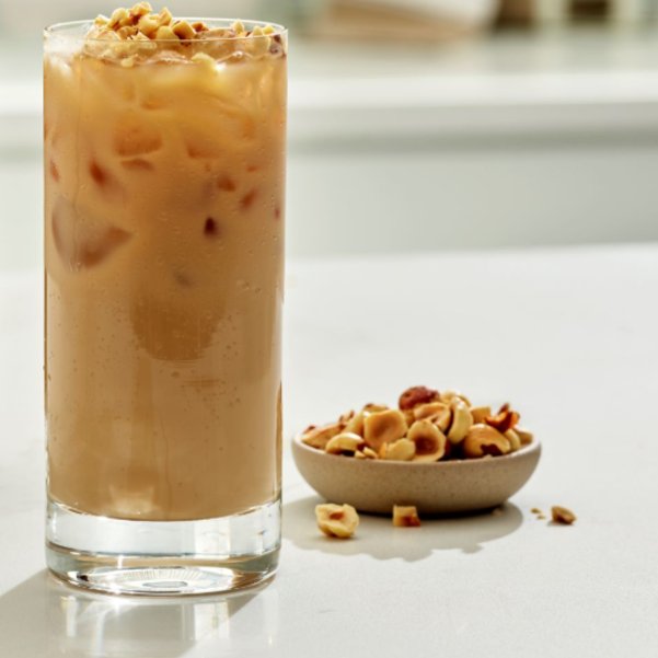 ICE HAZELNUT LATTE